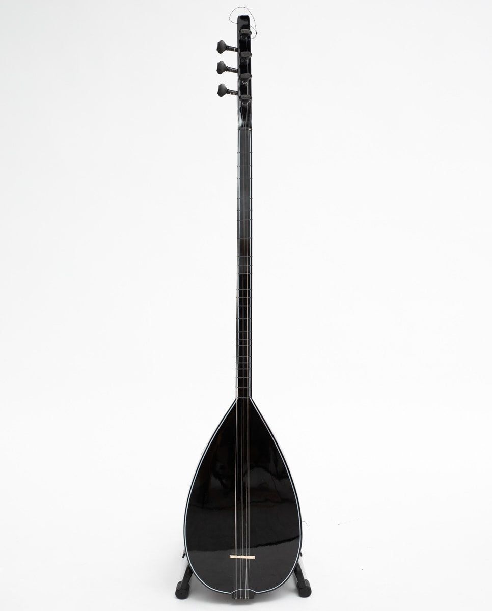 Long Neck Saz Baglama Cherry &amp; Pickup