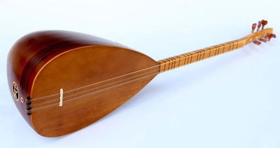 Advanced Saz Baglama Short Neck Mulberry