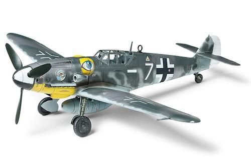 Painted and built Messerschmitt BF109 G-6