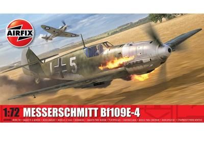 Box-art of Airfix Messerschmitt Bf109E-4
