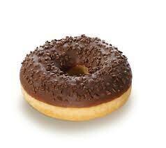 Donut chocoladestukjes