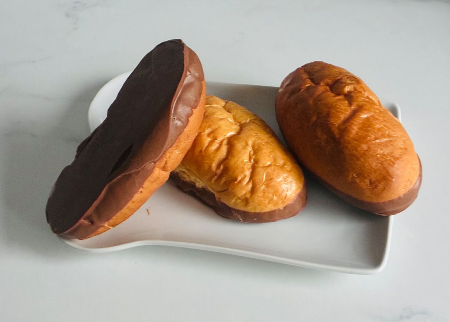 Sandwich met melkchocolade