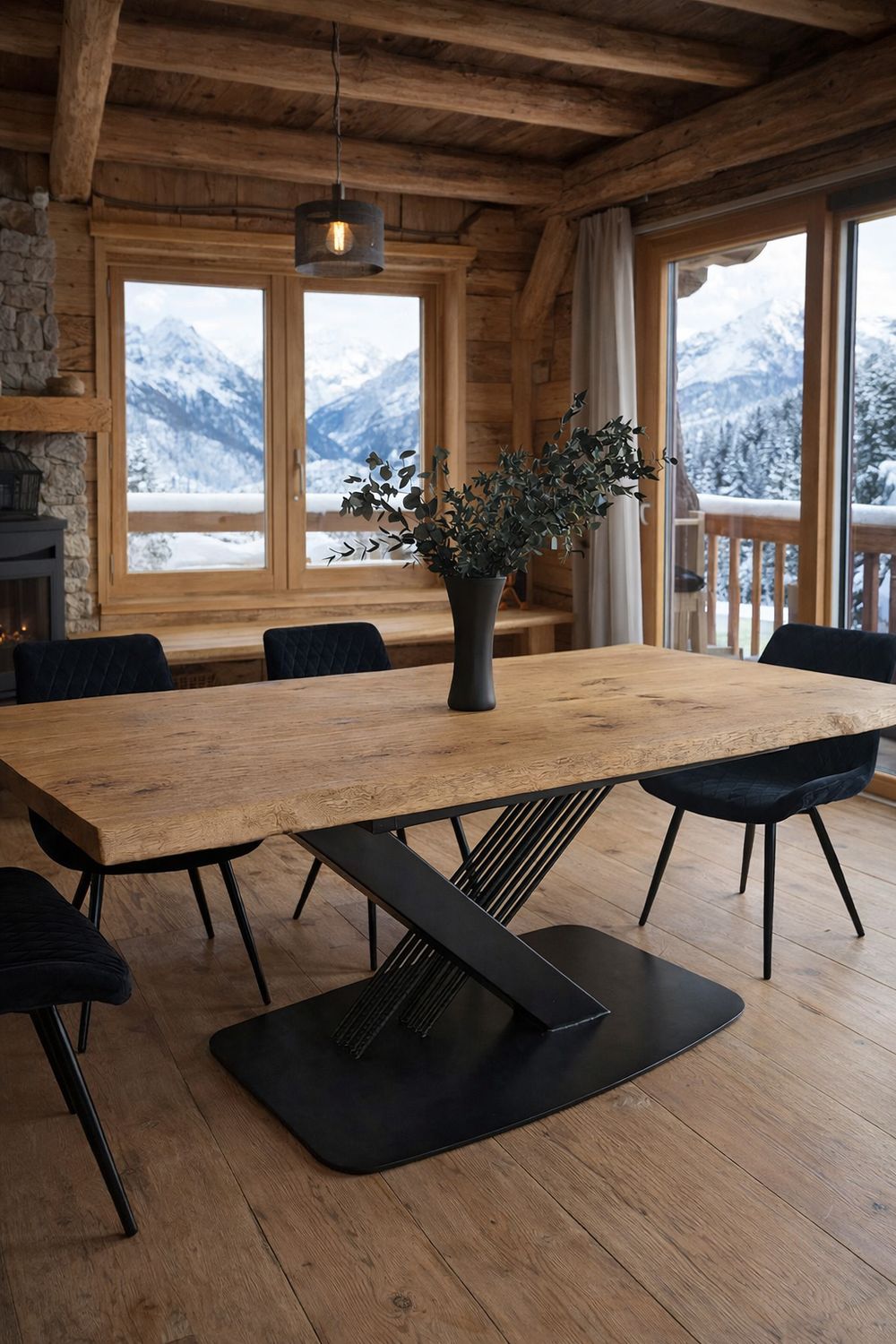 Esstisch BOGOTA aus Massivholz nach Maß