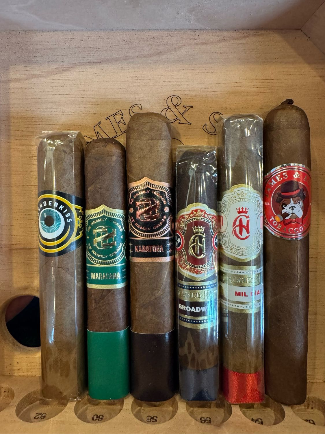 Crowned Heads 6 count sampler