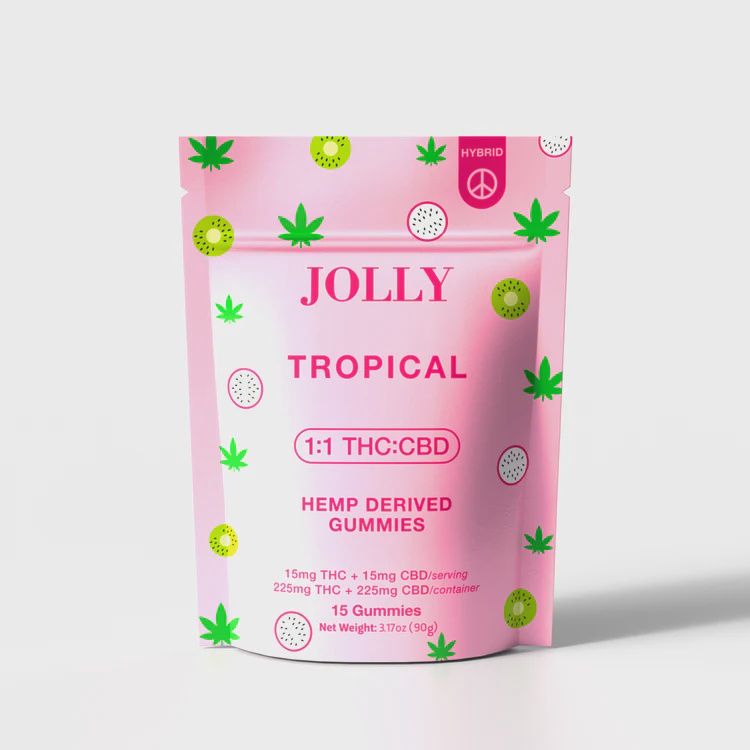 Jolly 15mg Tropical Gummies