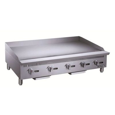 Dukers DCGT60 60" Commercial Thermostatic Gas Griddle