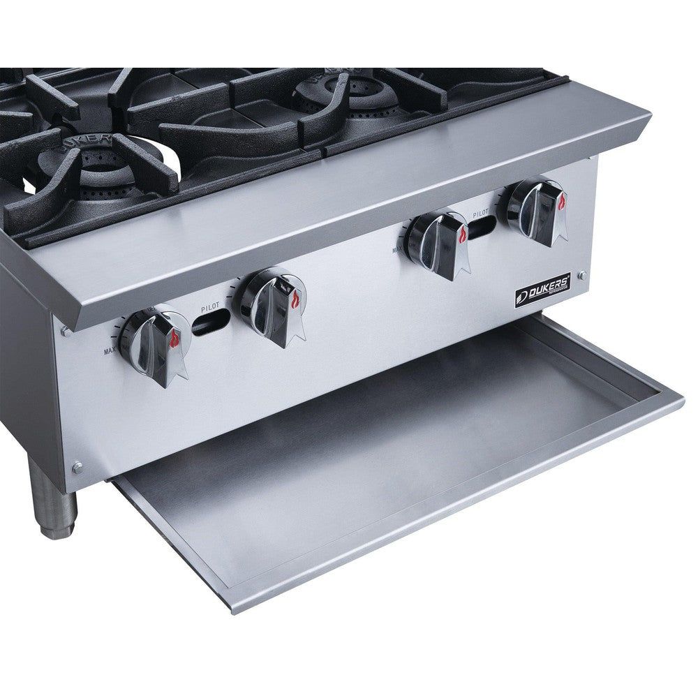DCHPB12 — Dukers 2-Burner Commercial Countertop Hot Plate