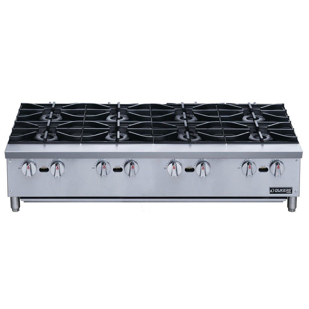 DCHPB48 — Dukers 8-Burner Commercial Countertop Hot Plate