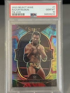 2023 Select Razor Ramon Tie-dye /25 PSA 10
