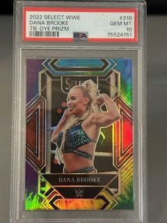 2022 Select Dana Brooke Tie-dye /25 PSA 10