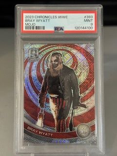 2023 Chronicles Bray Wyatt Mojo /25 PSA 9