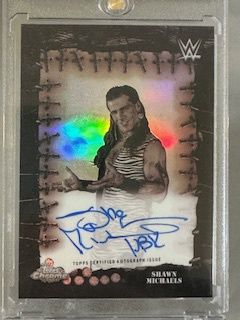 2025 Topps Chrome x Cactus Jack Shawn Michaels Auto