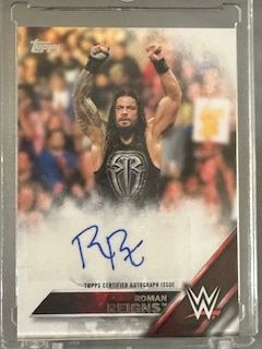 2016 Topps Roman Reigns Auto /99
