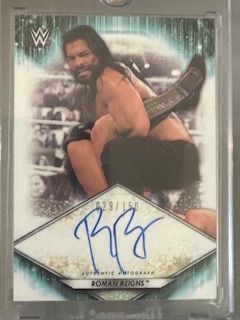 2021 Topps Roman Reigns Auto /150