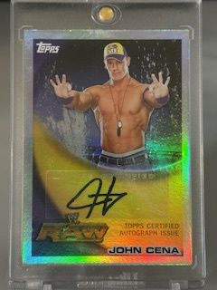2010 Topps John Cena Auto