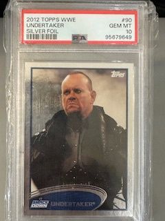 2012 Topps Undertaker Silver Foil PSA 10