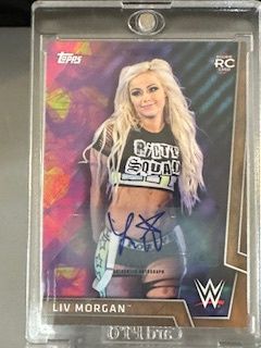 2018 Topps Liv Morgan RC Auto/75