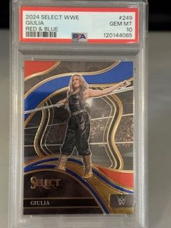 2024 Select Giulia Red &amp; Blue PSA 10