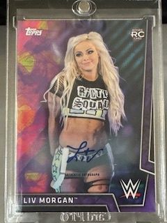 2018 Topps Liv Morgan RC Auto /99