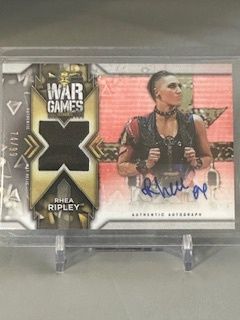 2020 Topps War Games Rhea Ripley RY Patch Auto /99