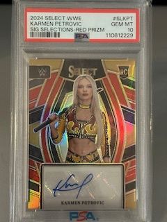 2024 Select Karmen Petrovic Auto /99 PSA 10