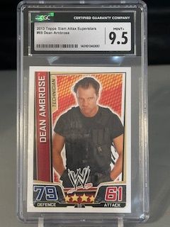 2013 Topps Slam Attax Dean Ambrose CGC 9.5
