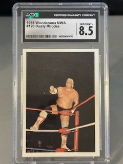 1988 Wonderama NWA Dusty Rhodes CGC 8.5