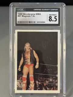 1988 Wonderama NWA Magnum T.A. CGC 8.5