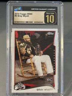 2014 Topps Bray Wyatt RC CGC Pristine 10