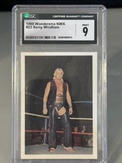 1988 Wonderama NWA Barry Windham CGC 9