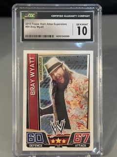 2013 Topps Slam Attax Bray Wyatt CGC 10