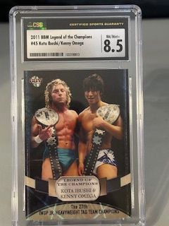 2011 BBM Kenny Omega/Kota Ibushi CGC 8.5
