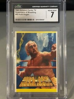 1991 Edizioni Center TV Hulk Hogan CGC 7
