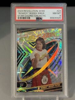 2023 Revolution Galactic Roddy Piper PSA 8