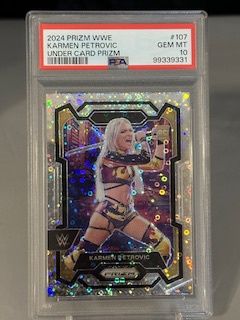 2024 Prizm Karmen Petrovic Undercard PSA 10