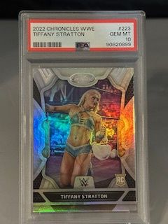 2022 Chronicles Tiffany Stratton RC PSA 10