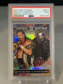 2020 Bray Wyatt Fantasy Matches PSA 9