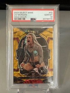 2023 Select Liv Morgan Gold /10 PSA 10