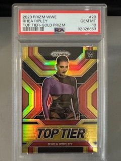 2023 Prizm Rhea Ripley Gold /10 PSA 10
