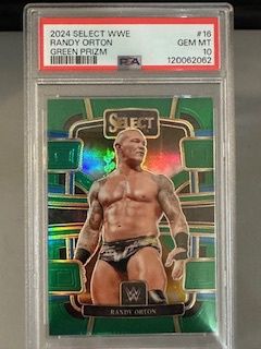 2024 Select Randy Orton Green Prizm /5 PSA 10