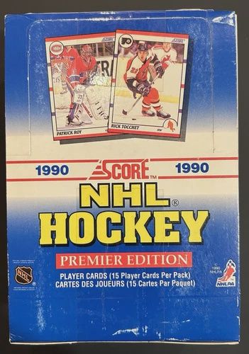1990/91 Score Hockey Box