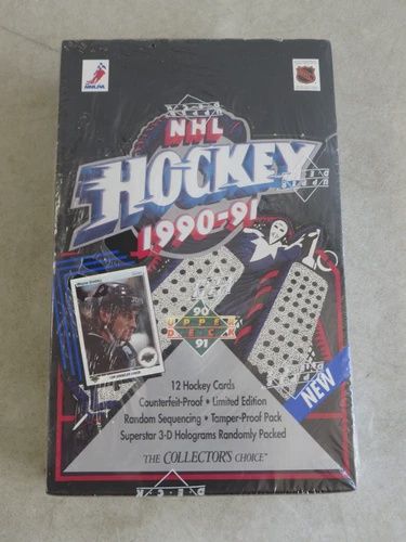 1990/91 Upper Deck Hockey Box