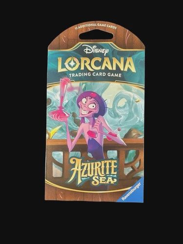Disney Lorcana Azurite Sea Sleeved Booster Pack