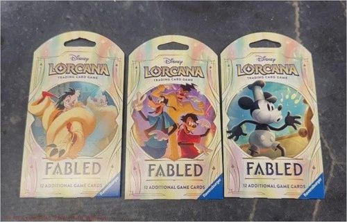 Disney Lorcana Fabled Sleeved Booster Pack