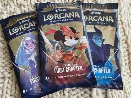 Disney Lorcana First Chapter Booster Packs