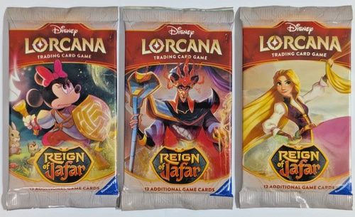 Disney Lorcana Reign of Jafar Booster Packs