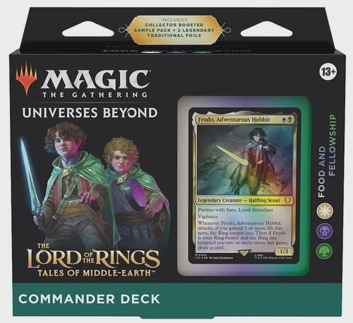 MTG Lord of the Rings Food &amp; Fellowship Commander Deck