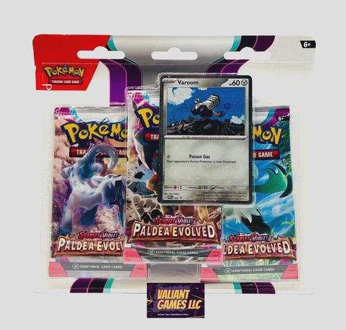 Pokèmon Paldea Evolved 3 Pack
