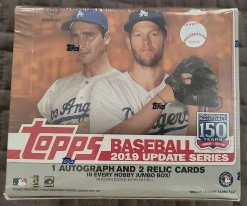 2019 TOPPS UPDATE JUMBO BOX