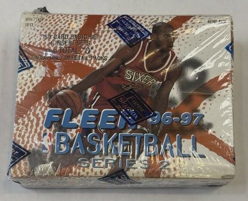 1996 FLEER NBA SERIES 2 BOX